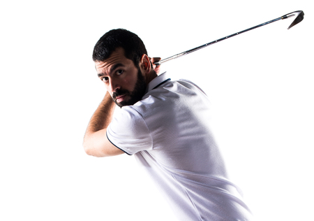 Golfer manの写真素材