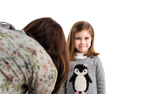 Blonde kidの写真素材