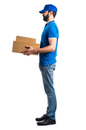 Delivery manの写真素材