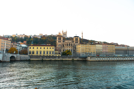 Panorama of Lyonの写真素材