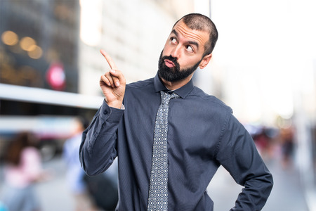 Man thinkingの写真素材