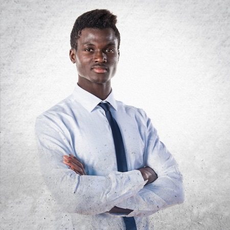 Handsome business black manの写真素材