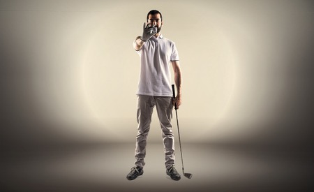 Golfer manの写真素材