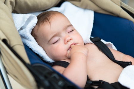 Cute baby sleeping