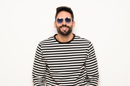 portrait of  handsome man with beard