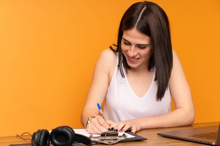 Business woman in a office
