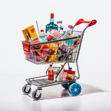 a full shopping cartの素材