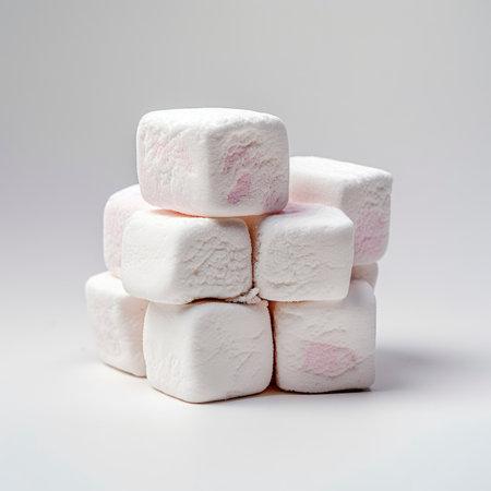 several stacked marshmallowsの素材