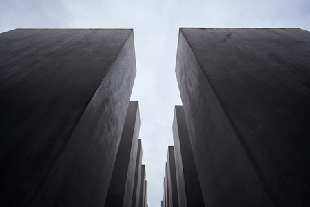 Memorial to the Murdered Jews of Europe in Berlinのeditorial素材