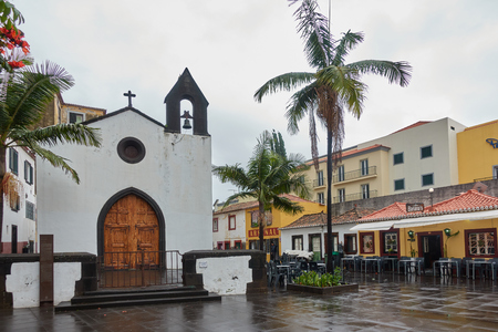 Capela do Corpo Santo Chapel in Funchal, Madeiraの写真素材