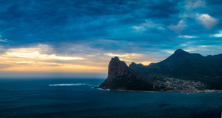 Hout bay sunsetの写真素材