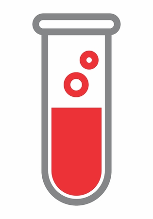 Test tube iconのイラスト素材