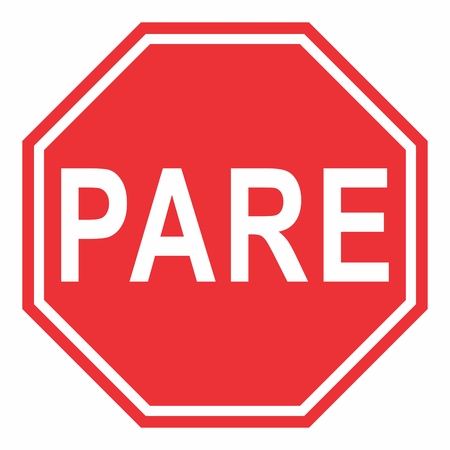 Pare traffic signのイラスト素材