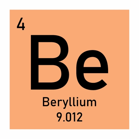 Beryllium icon illustrationのイラスト素材