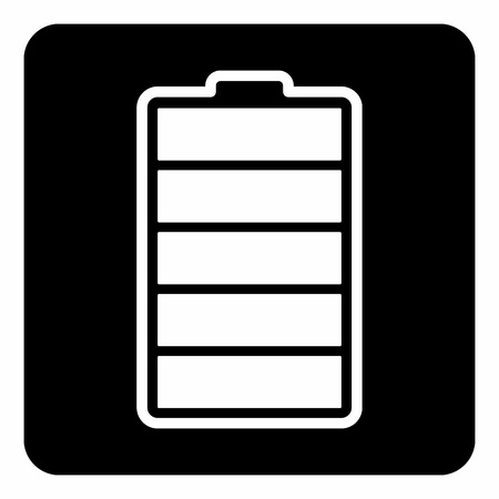 Battery icon illustrationのイラスト素材
