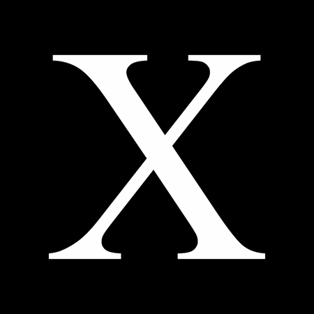 Chi greek signのイラスト素材