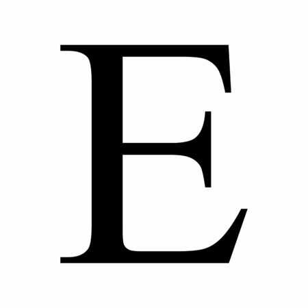 Epsilon icon illustrationのイラスト素材