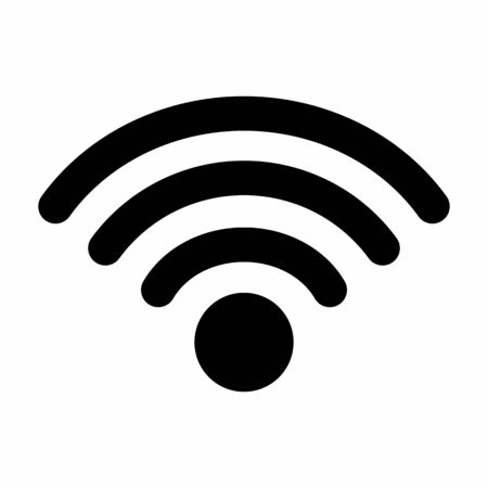 Wi-Fi Icon illustrationのイラスト素材