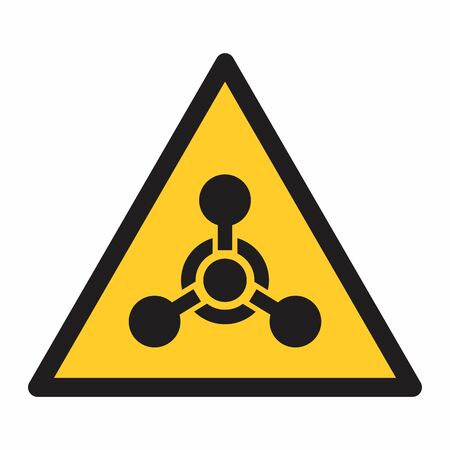 Chemical weapon signのイラスト素材