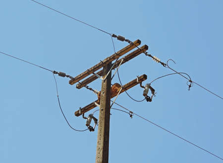 Electric pole detail