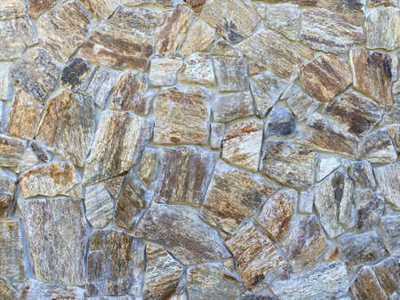 Close up on the Stone wall texture. Background image.