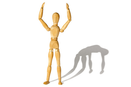 Conceptual representation of win and looseの写真素材