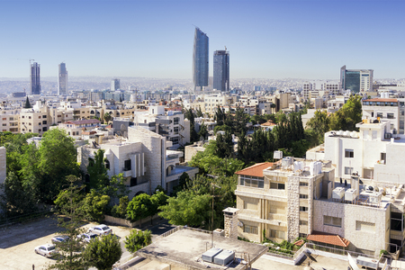 Amman city view, in Jordanの写真素材