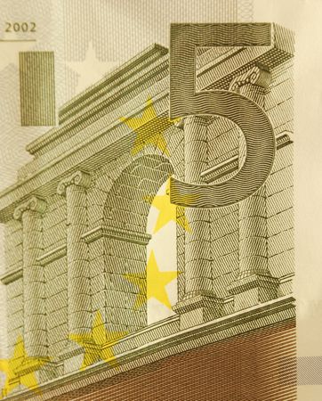 euro bills (european currency)の写真素材