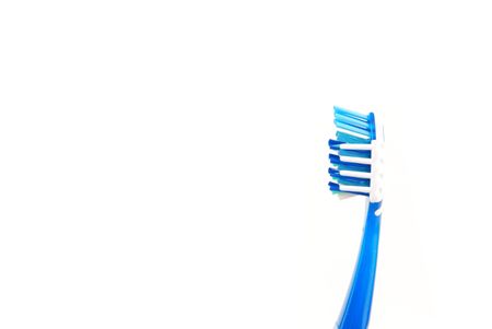 tooth brush isolated on a white backgroundの写真素材