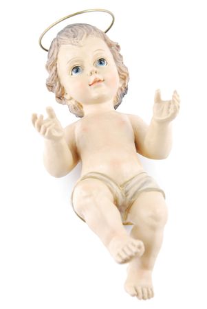 figure of baby jesus isolated on white background
の写真素材