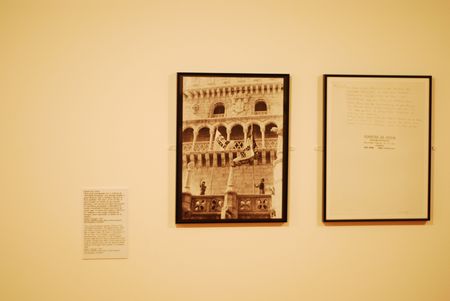 LISBON - MARCH 25: self-portraits of the world exhibition from Annemarie Schwarzenbach at CCB on March 25, 2011 - Lisbon, Portugalのeditorial素材