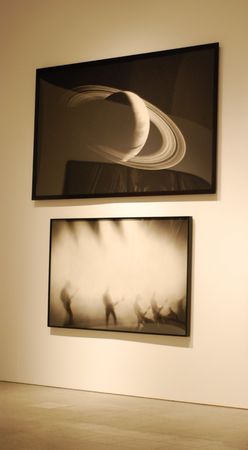 LISBON - MARCH 25: retrospective exhibition from Robert Longo at CCB on March 25, 2011 - Lisbon, Portugalのeditorial素材