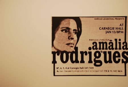 LISBON, PORTUGAL - OCTOBER 9: Fado Singer Amália Rodrigues Exhibition at Centro Cultural de Belem...