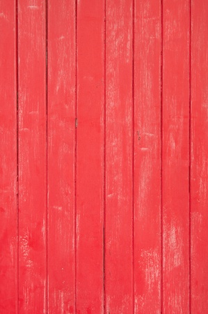 grunge red wooden planks as a background or textureの写真素材