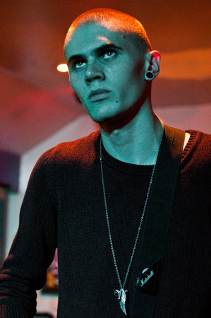 READING - APRIL 27, 2013: Coastal Cities perform at The Purple Turtle in Reading, UK on April 27, 2013. Are You Listening? Festival is a brand new, one day multi venue music festival in Reading, Berkshire supporting Reading Mencap.のeditorial素材