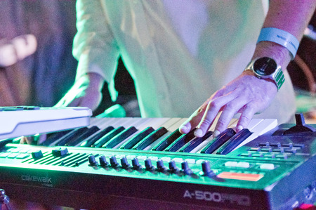 READING - APRIL 27, 2013: Mr Fogg performs at RISC in Reading, UK on April 27, 2013. Are You...