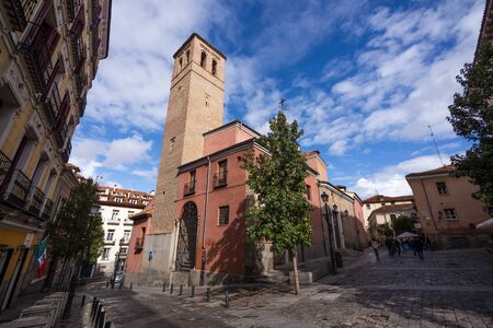 MADRID, SPAIN - OCTOBER 20, 2019: Church of San Pedro el Real or El Viejo. Built in the fourteenth century. It is one of the oldest temples in Madridのeditorial素材
