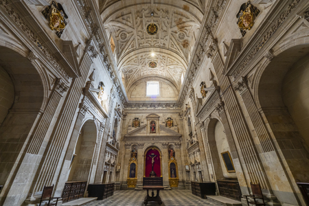 Baroque sacristy of the San Esteban Convent in Salamanca, Spainのeditorial素材