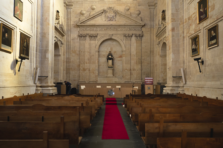 New chapter house of the San Esteban Monastery in Salamanca, Spainのeditorial素材