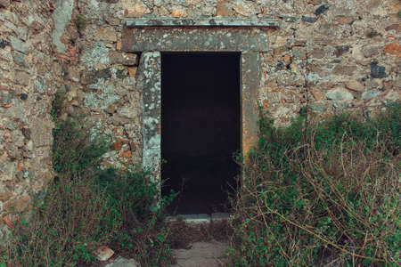 Entrance to the former convent of Peninha, Sintraの写真素材