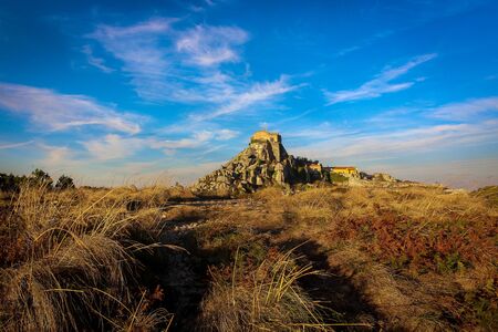 The Chapel of Our Lady of Penha or Sanctuary of Peninha, is a building located on an elevation of the Serra de Sintra, in the parish of Colares, in the county of Sintra, Portugal. It was built at the end of the seventeenth century by Frei Pedro da Conceicao.の写真素材