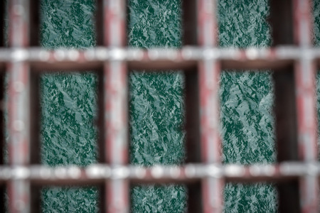 Abstract view of the April 25 bridge with the Tagus river below, Lisbon, Portugalの写真素材