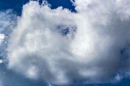 clouds with the blue sky, cloudy, backgroundの写真素材