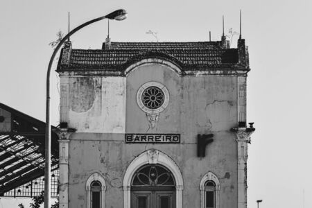 Old train station of Barreiro, Lisbon, Portugalの写真素材