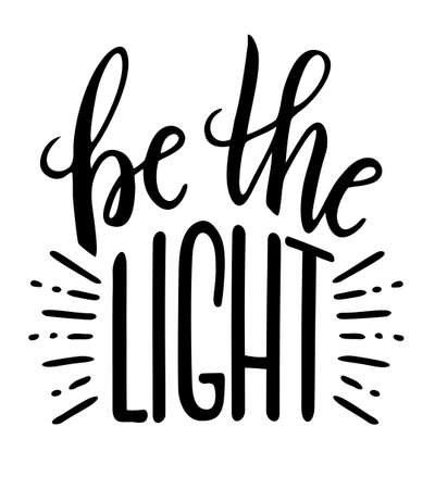 prayer to God with faith and hope, christian bible verse let you light shineのイラスト素材