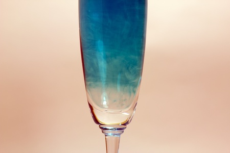 absinthe in glass on background close-upの写真素材