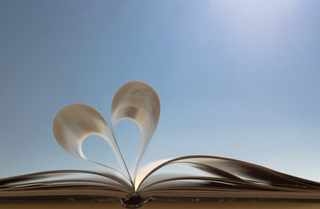 Love books, love readingの写真素材