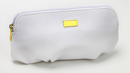 necessaire bag for miscellaneous use, bathroom, travel, toilet, hotel, school suppliesの写真素材