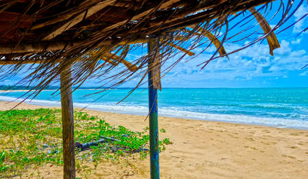 Coroa Vermelha beach in Porto Seguro, Bahia - Tourism and destinations in Northeast Brazil - Tourist...