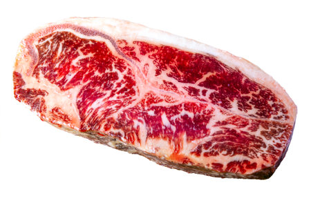 wagyu steak raw fresh meatの写真素材